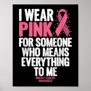 Poster Chemises de sensibilisation au cancer du sein pour