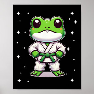 Poster Chemises Karaté Amusantes Pour Les Enfants