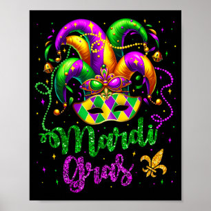 Poster Chemises Mardi Gras pour femmes enfants hommes per