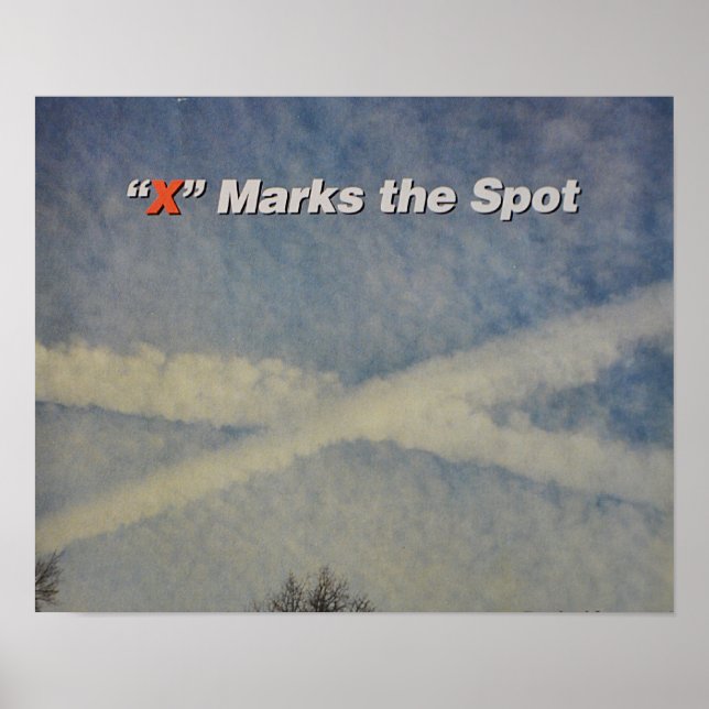 Poster Chemtrail (Devant)