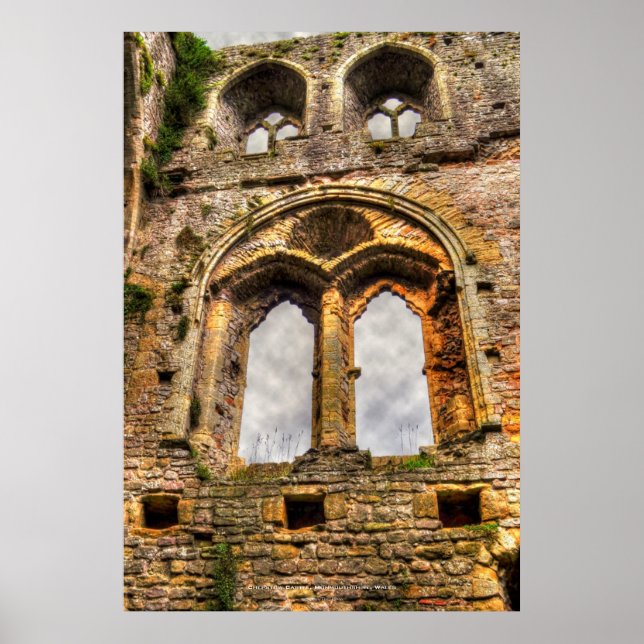 Poster Chepstow Castle Window II, Monmouthshire, Pays de  (Devant)