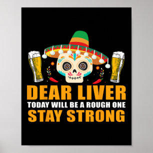 Poster Cher Foie Aujourd'Hui Sera Un Cinco De Mayo Rough 