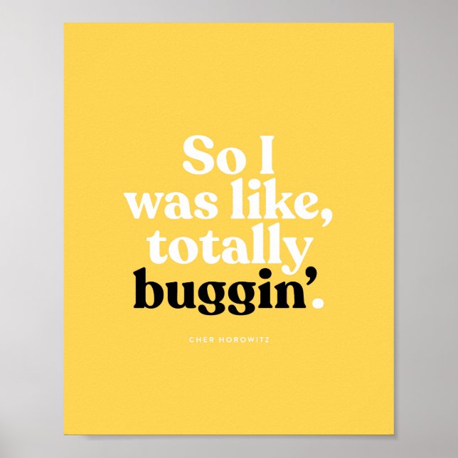 Poster Cher Horowitz - Clueless - J'étais comme (Devant)