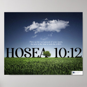 Poster Chercher Le Seigneur (Hosea 10:12)
