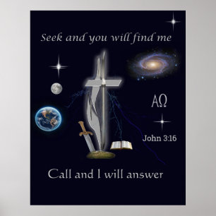 Poster Cherchez et vous me trouverez