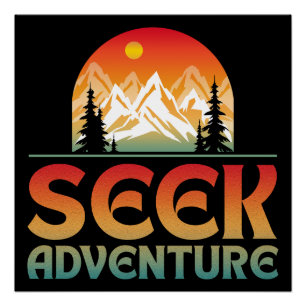 POSTER CHERCHEZ L'AVENTURE