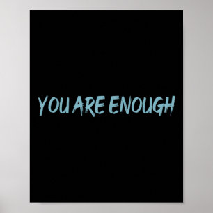 Poster Chère Personne Derrière Moi, Vous Êtes Assez En Sa