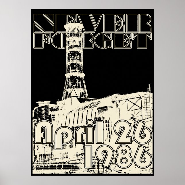 POSTER CHERNOBYL (Devant)
