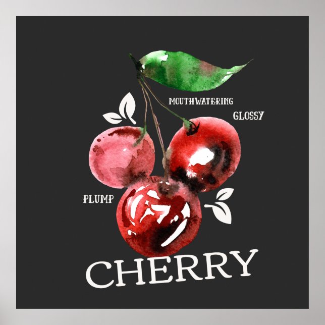 Poster Cherry (Devant)