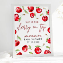Cherry Berry Sweet Baby Douche de bienvenue