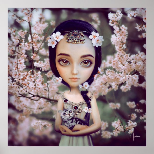 Poster Cherry Blossom (Devant)