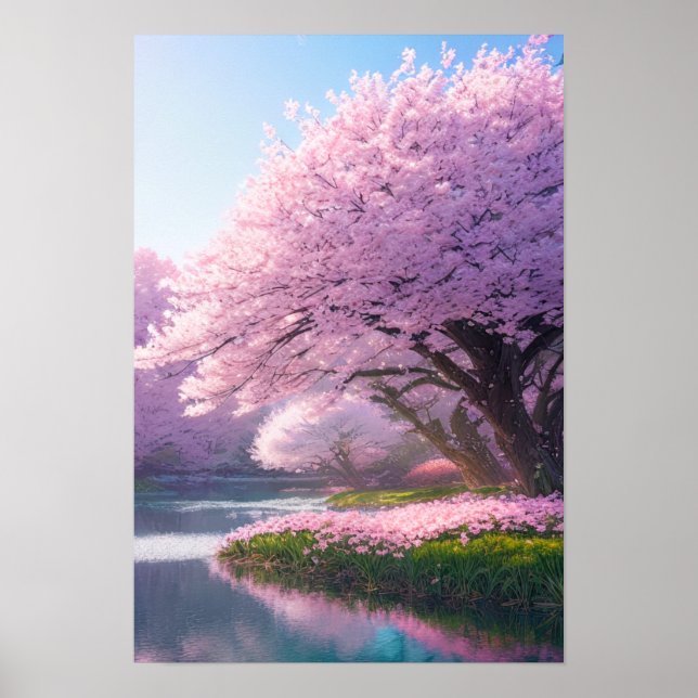 Poster Cherry Blossom (Devant)
