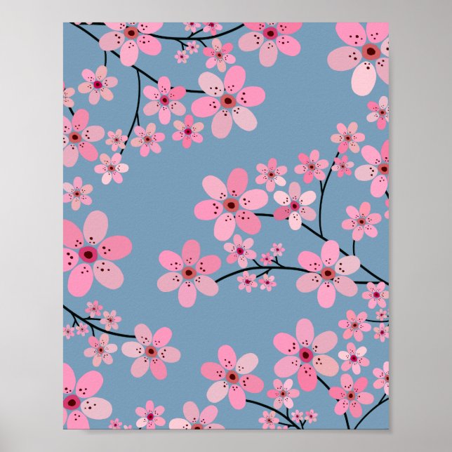 Poster Cherry Blossom 04 (Devant)
