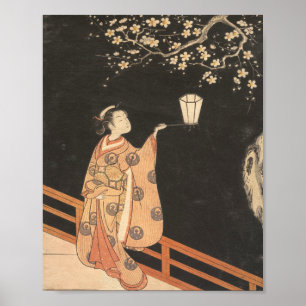 Poster Cherry Blossom By Suzuki