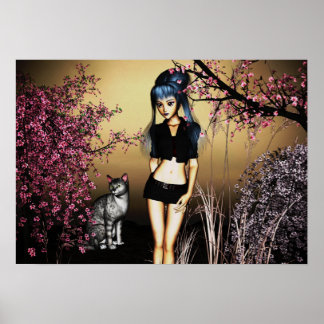 Poster Cherry Blossoms