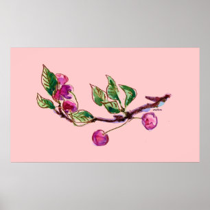 Poster Cherry Branch
