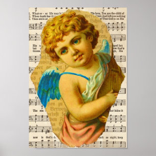 Poster Cherub Collage