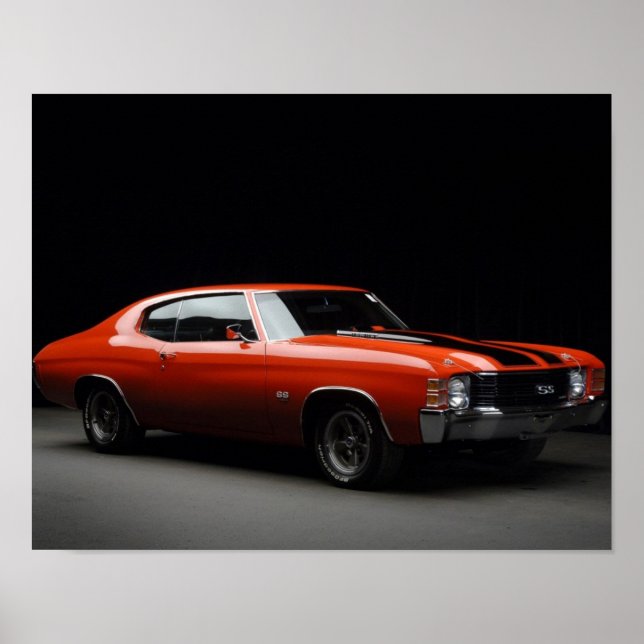 Poster Chervolet Chevelle SS (Devant)