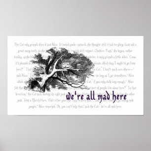 Poster Cheshire Cat