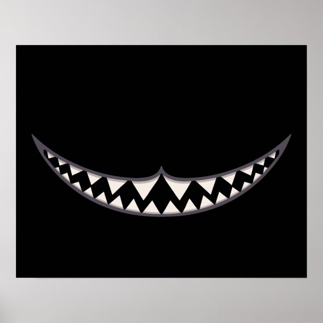 Poster Cheshire Grin III (Devant)