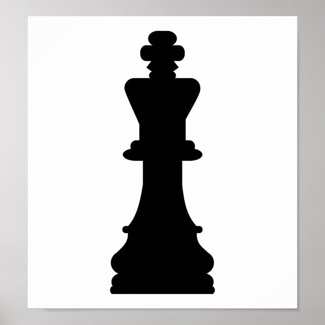 Poster Chess king (Devant)