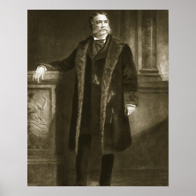 Poster Chester A. Arthur, 21e Président de l'United St (Devant)