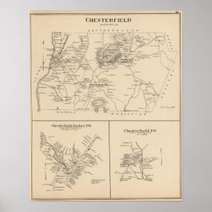 Poster Chesterfield, Cheshire Co