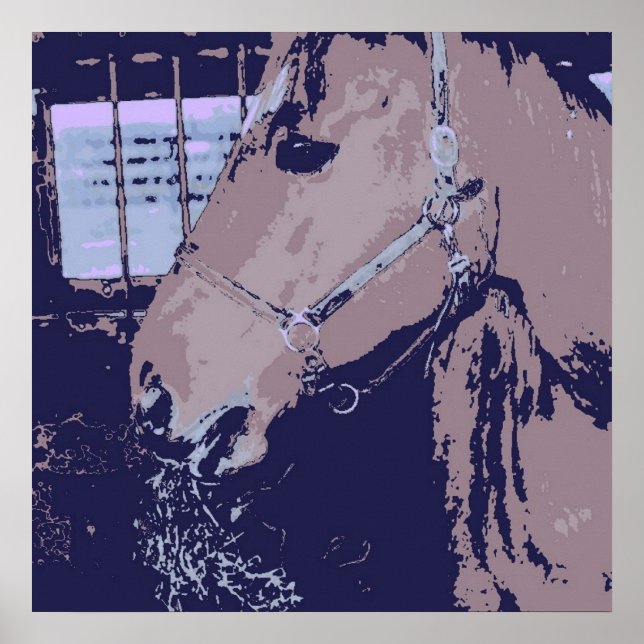 Poster Cheval (Devant)