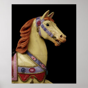 Poster Cheval de carrousel