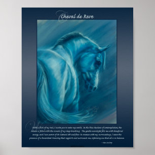 Poster Cheval de Reve