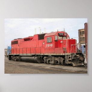 Poster Cheval de travail