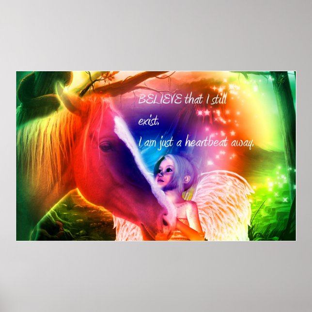 Poster Cheval du pont Rainbow (Devant)
