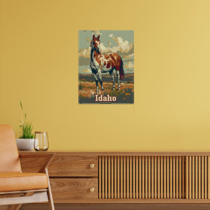 Poster Cheval Idaho Appaloosa