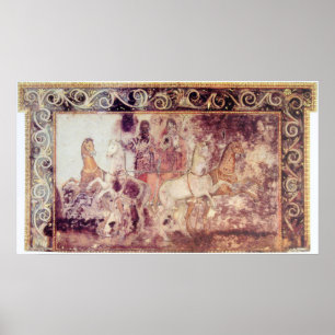 Poster Cheval Rider - Hades Persephone - Hellénistique
