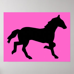 Poster cheval simple