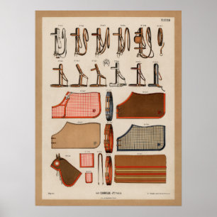 Poster Cheval Tack