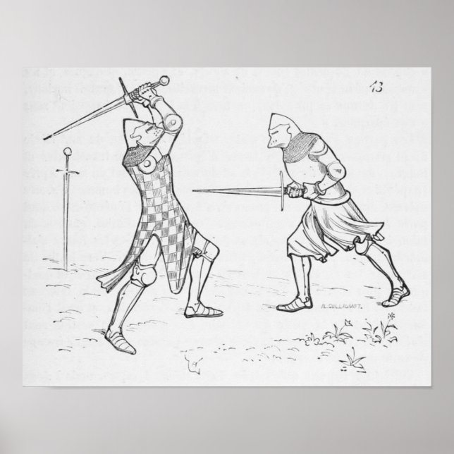 Poster Chevalier (Devant)