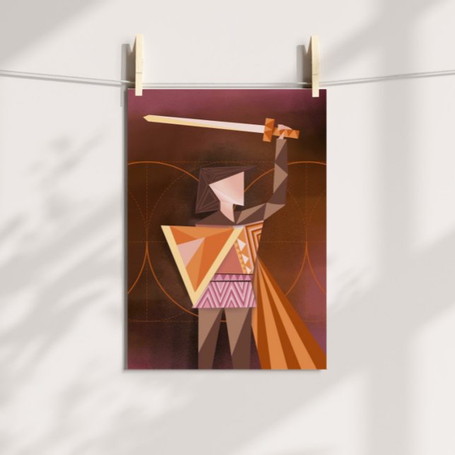 Poster Chevalier (Créateur téléchargé)