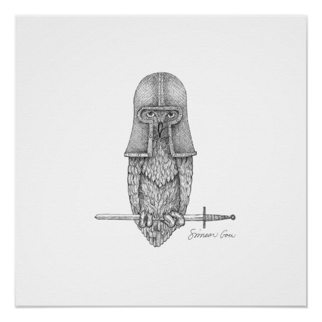 Poster Chevalier (Devant)