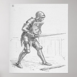 Poster Chevalier anglais