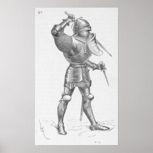 Poster Chevalier démonté