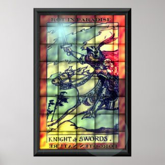 Poster Chevalier des épées