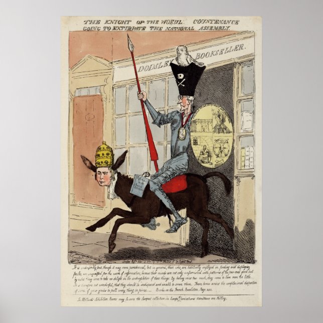 Poster Chevalier du mauvais visage (Devant)