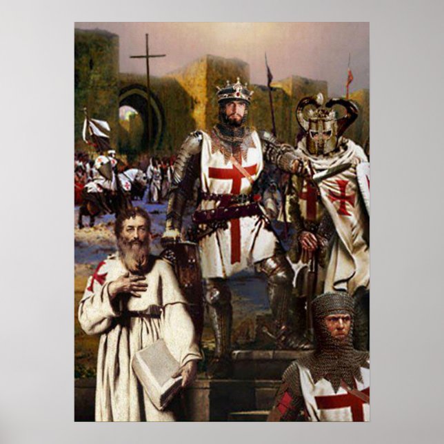 Poster Chevalier du temple (Devant)