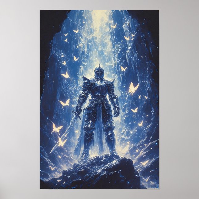 Poster Chevalier épique (Devant)