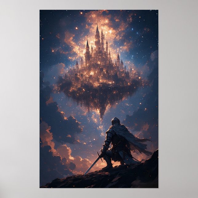 Poster Chevalier Épique  (Devant)