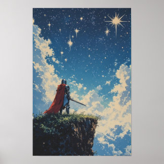 Poster Chevalier épique