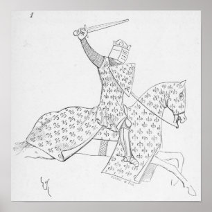 Poster Chevalier français