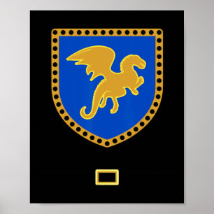 Poster Chevalier médiéval Renaissance Tuni do-it-yourself