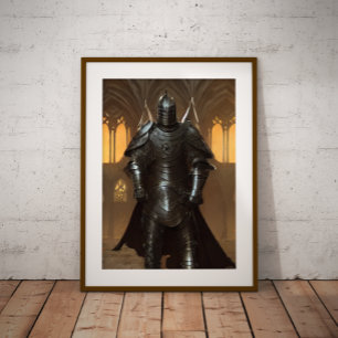 Poster Chevalier noir